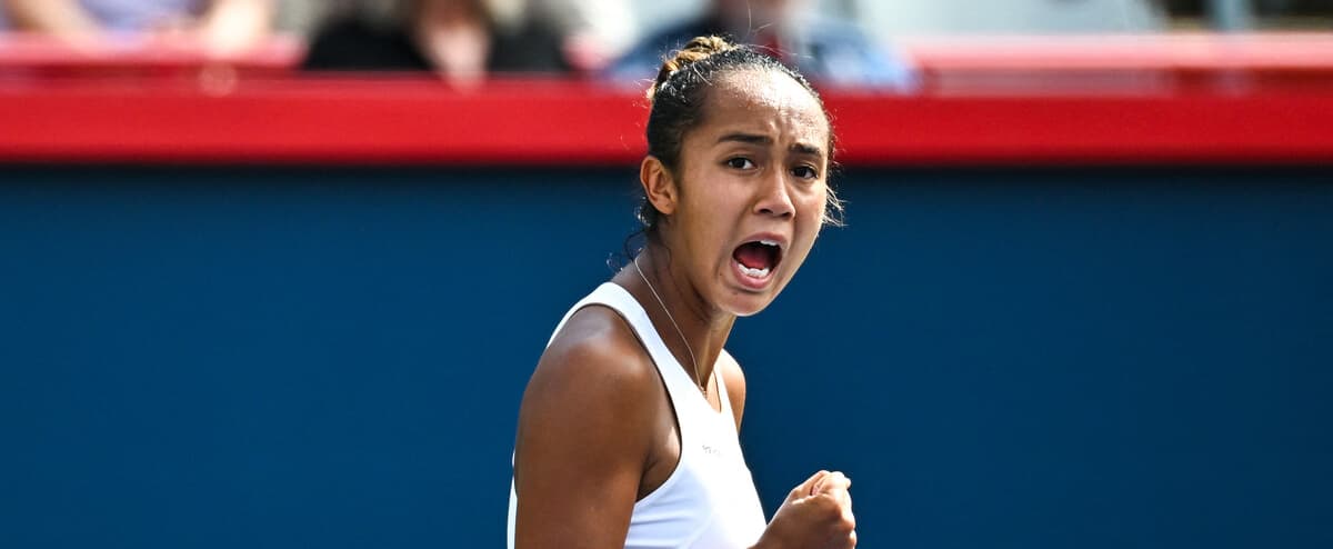 Omnium Banque Nationale de Montréal: Leylah Annie Fernandez vole le show!
