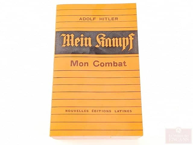La communauté juive du Québec dénonce la mise aux enchères à Montréal d’un rare exemplaire en français du livre «Mein Kampf»