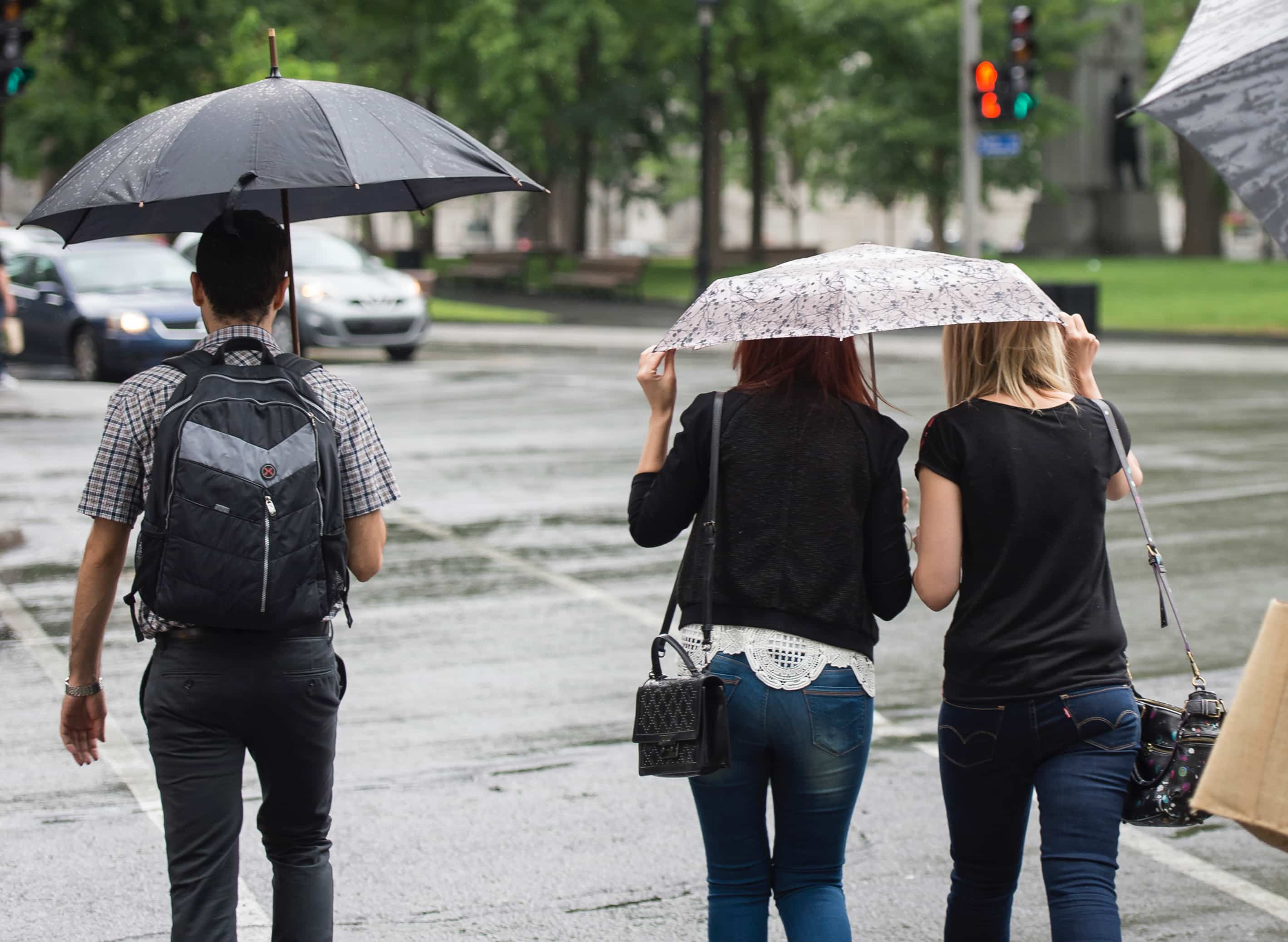 M&eacute;t&eacute;o du jour: un peu de pluie pour faire baisser l&rsquo;humidex