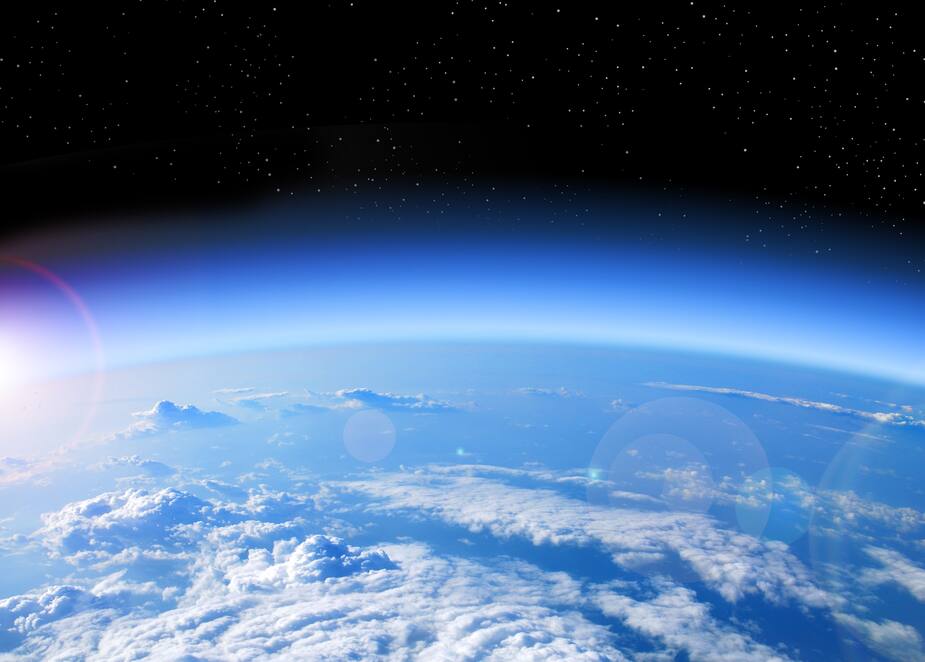 Image principale de l'article Les GES font rétrécir la stratosphère