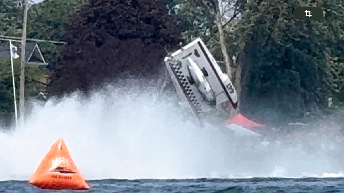 Terrible envolée de bateau aux Régates de Valleyfield: «on savait que quelque chose de grave venait d’arriver»