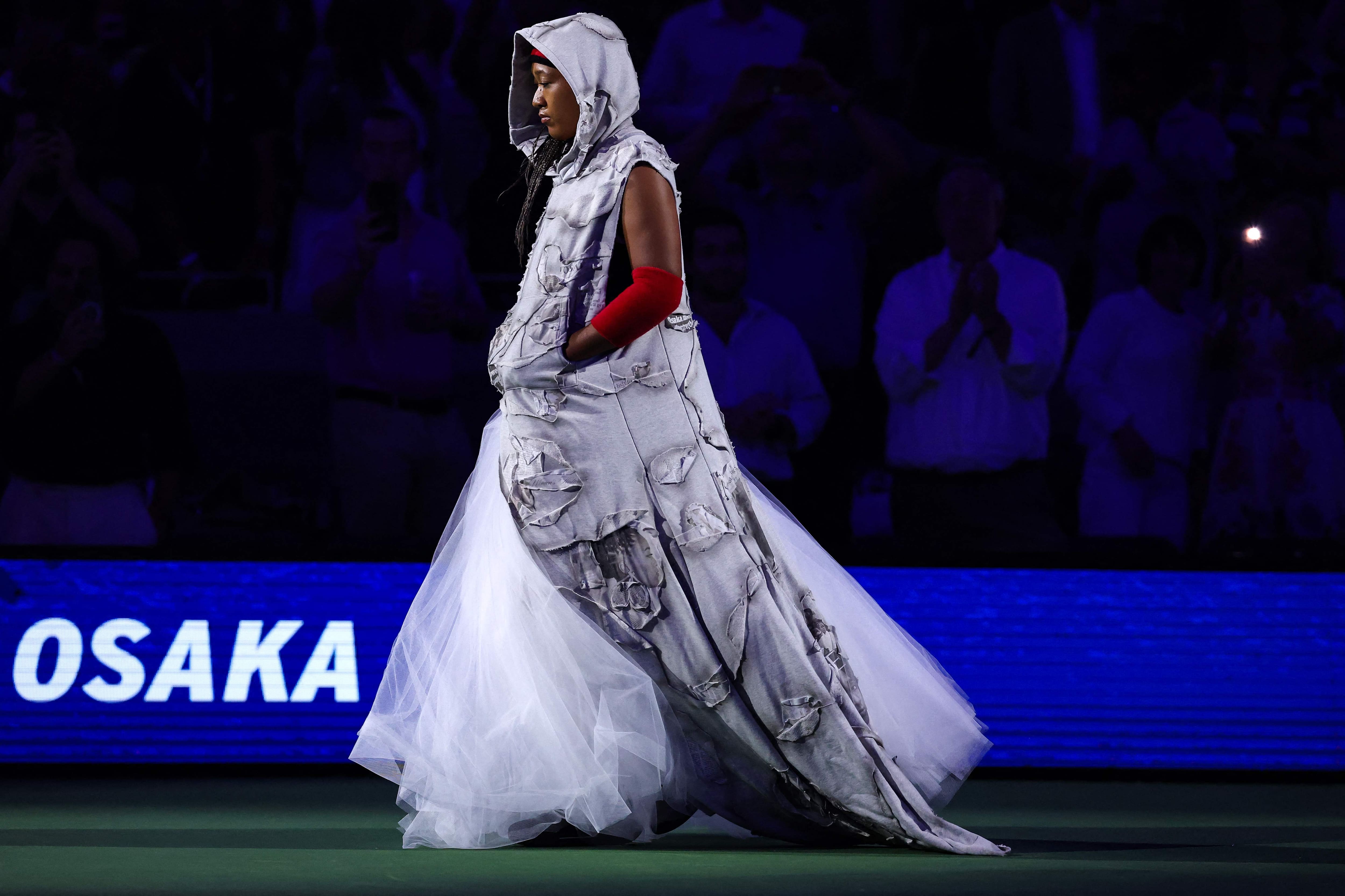 Naomi Osaka n'allait pas rater sa chance de faire un coup d'éclat à New York