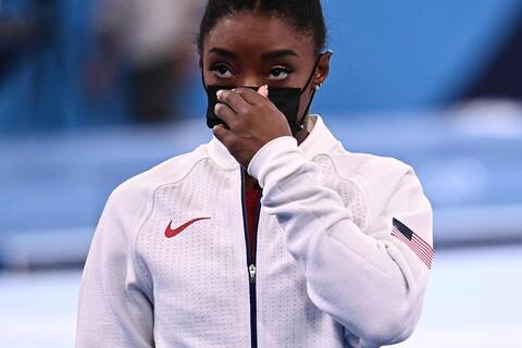 JO-2020 : Simone Biles, longtemps intouchable et soudain fragile