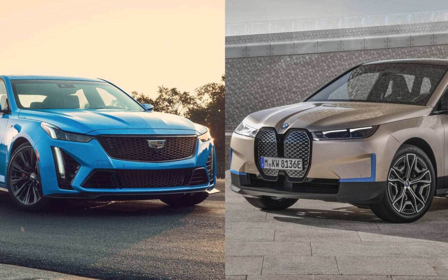 Les BMW iX et Cadillac CT5-V Blackwing à l’essai