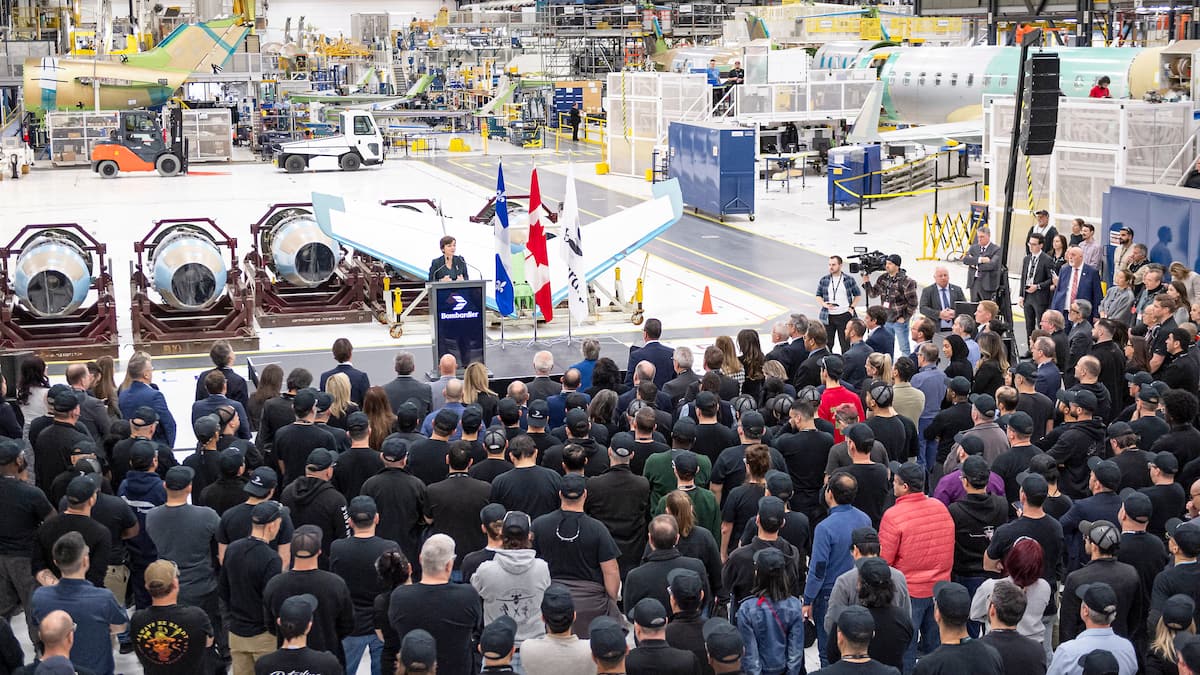 Bombardier construira une nouvelle usine et entend créer 330 nouveaux emplois à Dorval