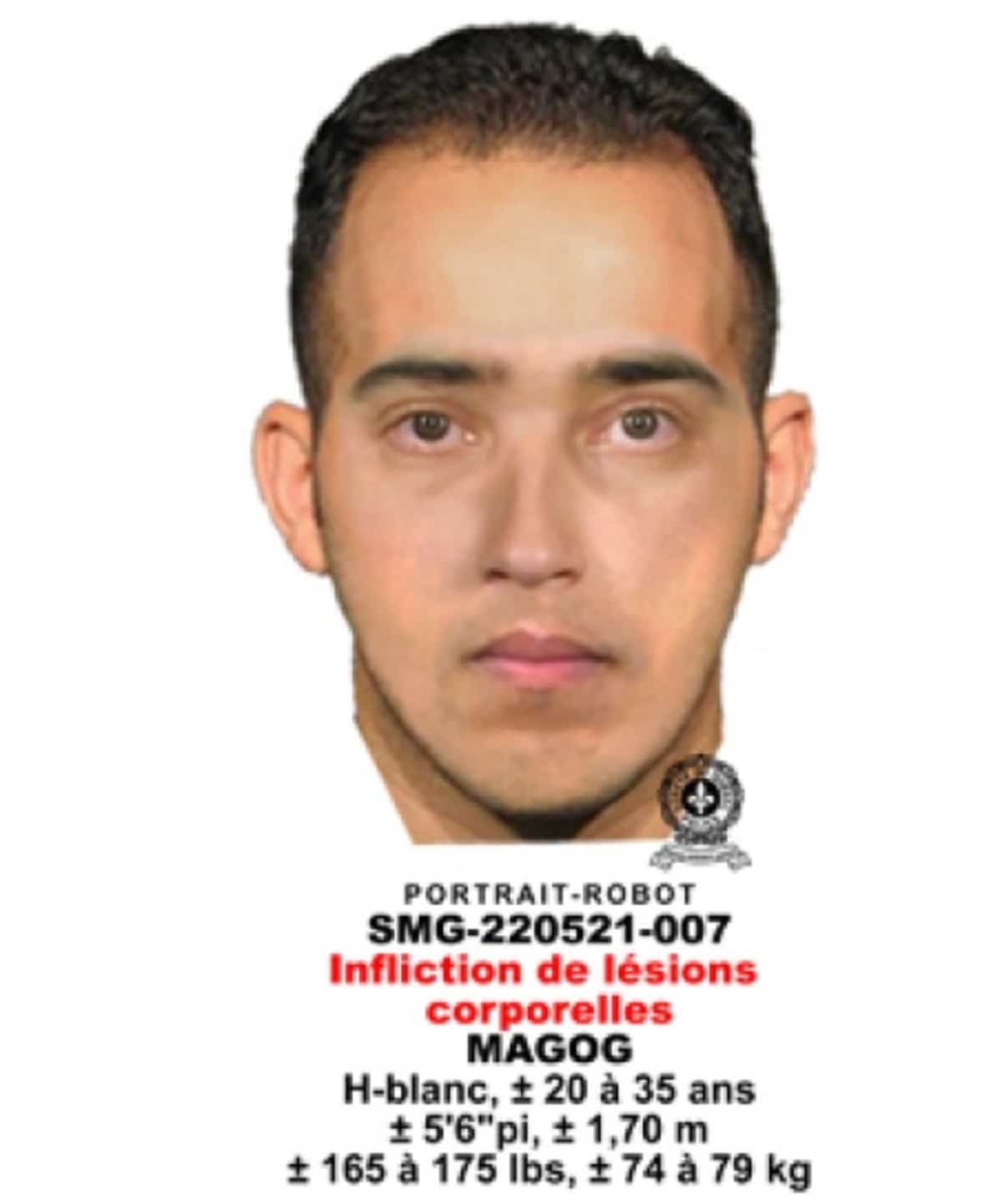 La police recherche le suspect d&rsquo;une violente agression