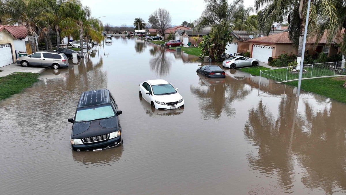 Cyclone Continue Un «défilé de cyclones» continue de s'abattre sur la Californie | TVA ...