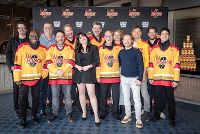 El elenco del programa “Les Boys”.