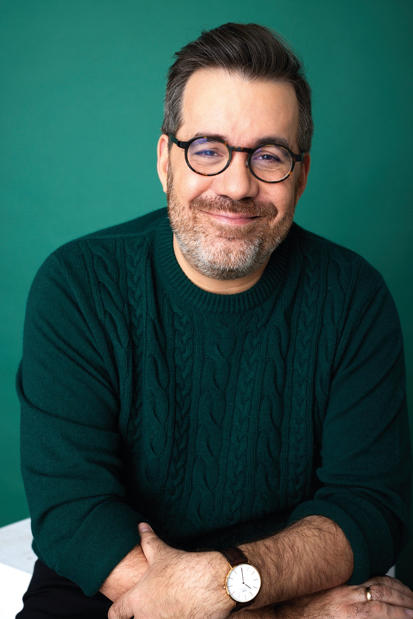 Dans son spectacle, il aborde l'intimidation 