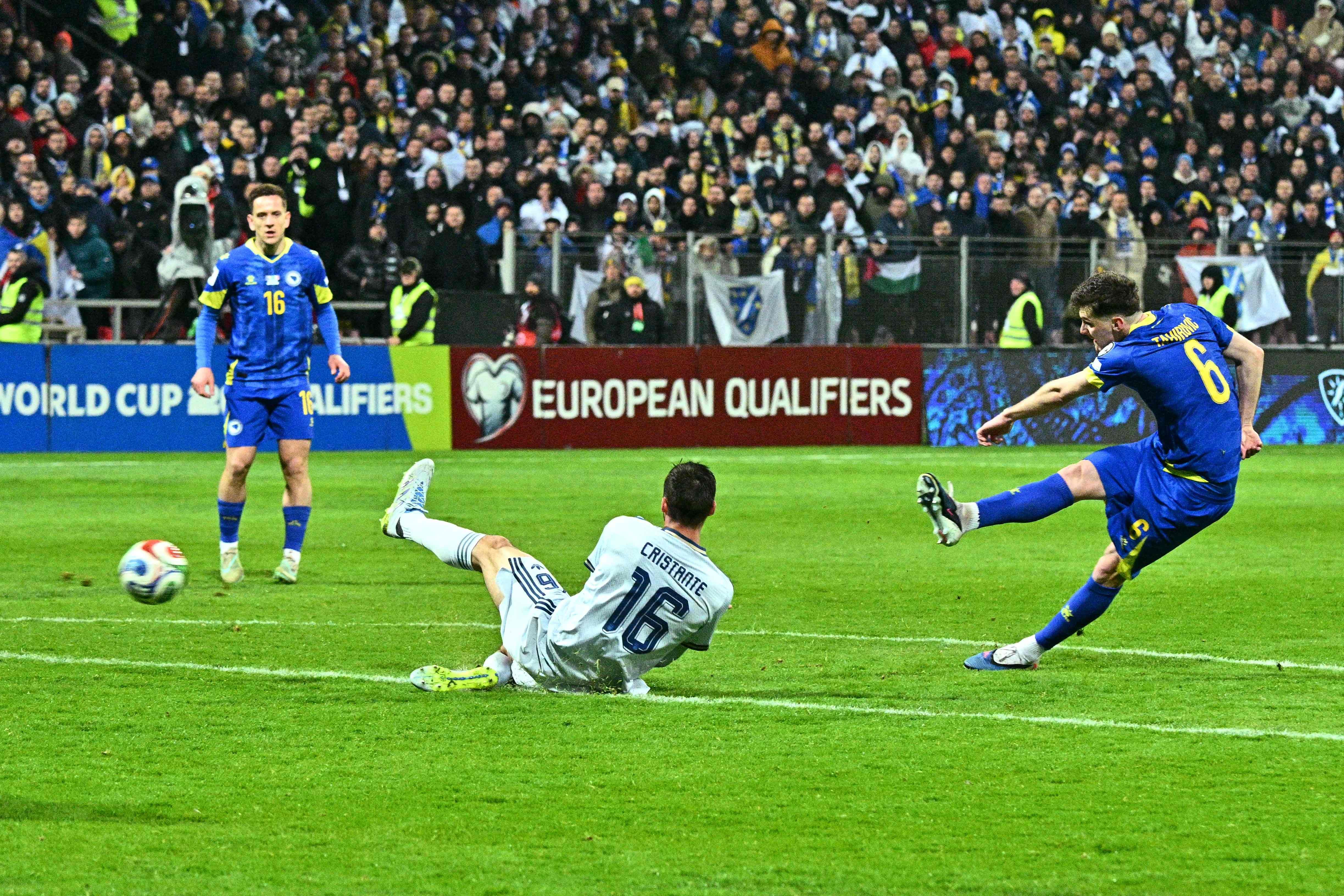 Vaincue par la Bosnie-Herzégovine: l'Italie ne jouera pas au Mondial