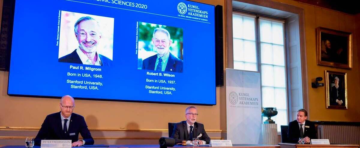 The Nobel Prize for Economics to two Americans in search of the perfect auction 1