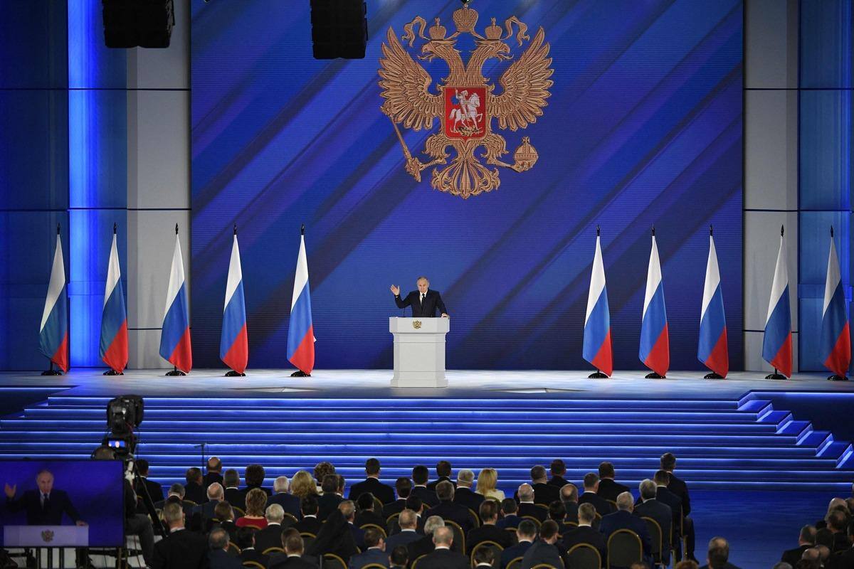 Dans son discours annuel, Poutine met en garde l’Occident | TVA Nouvelles
