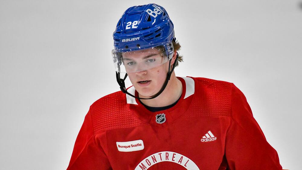 Cole Caufield n'est pas à 100%