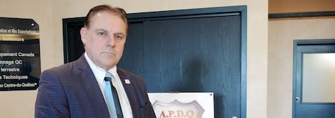 Regine Breton. Leader APDQ