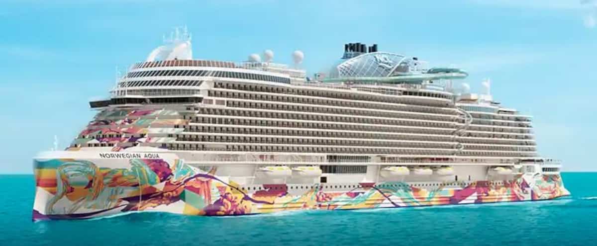 New for 2025: Norwegian Aqua Cruise Ship with First Roller Coaster and