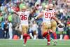 尼克·博薩(Nick Bosa)在49人隊提供有爭議的勝利方面達到了一個轉折。
