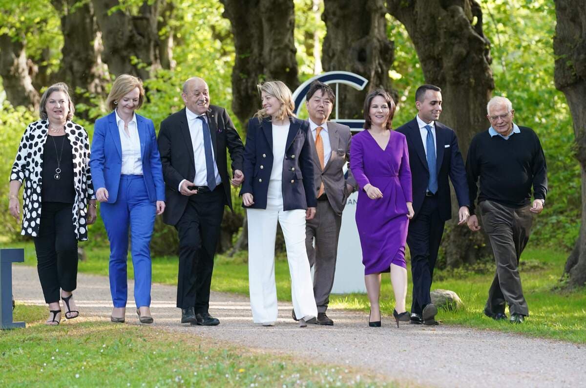 Ukraine: le G7 uni pour soutenir l'Ukraine &laquo;jusqu'&agrave; la victoire&raquo;