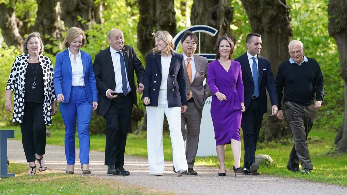 Ukraine: le G7 uni pour soutenir l'Ukraine «jusqu'à la victoire»