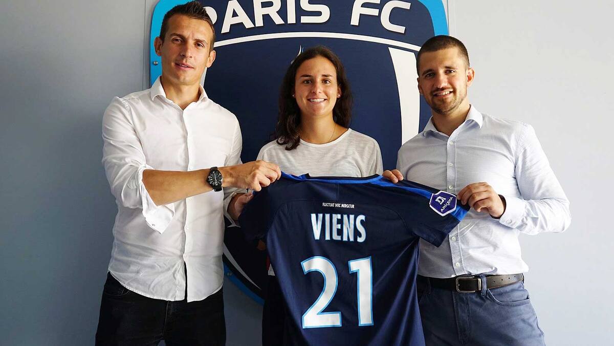 Évelyne Viens signe avec le Paris FC JDM