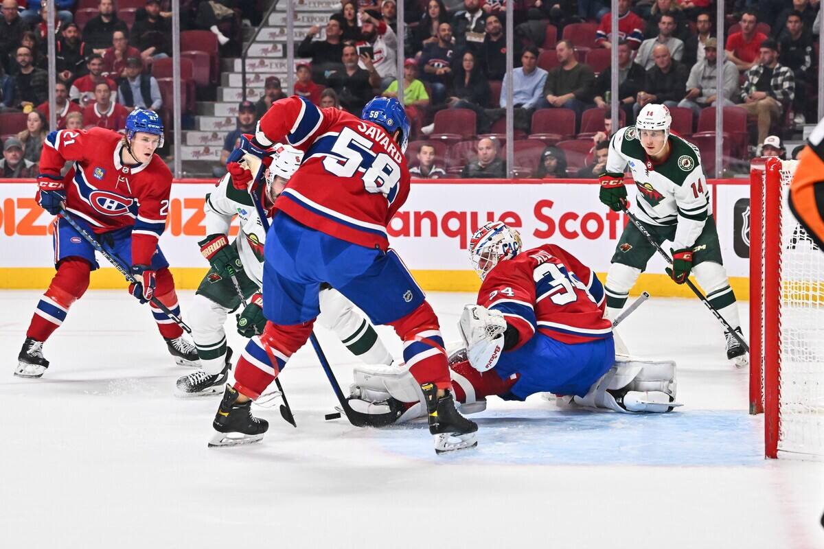 Le Canadien plie l&rsquo;&eacute;chine face au Wild