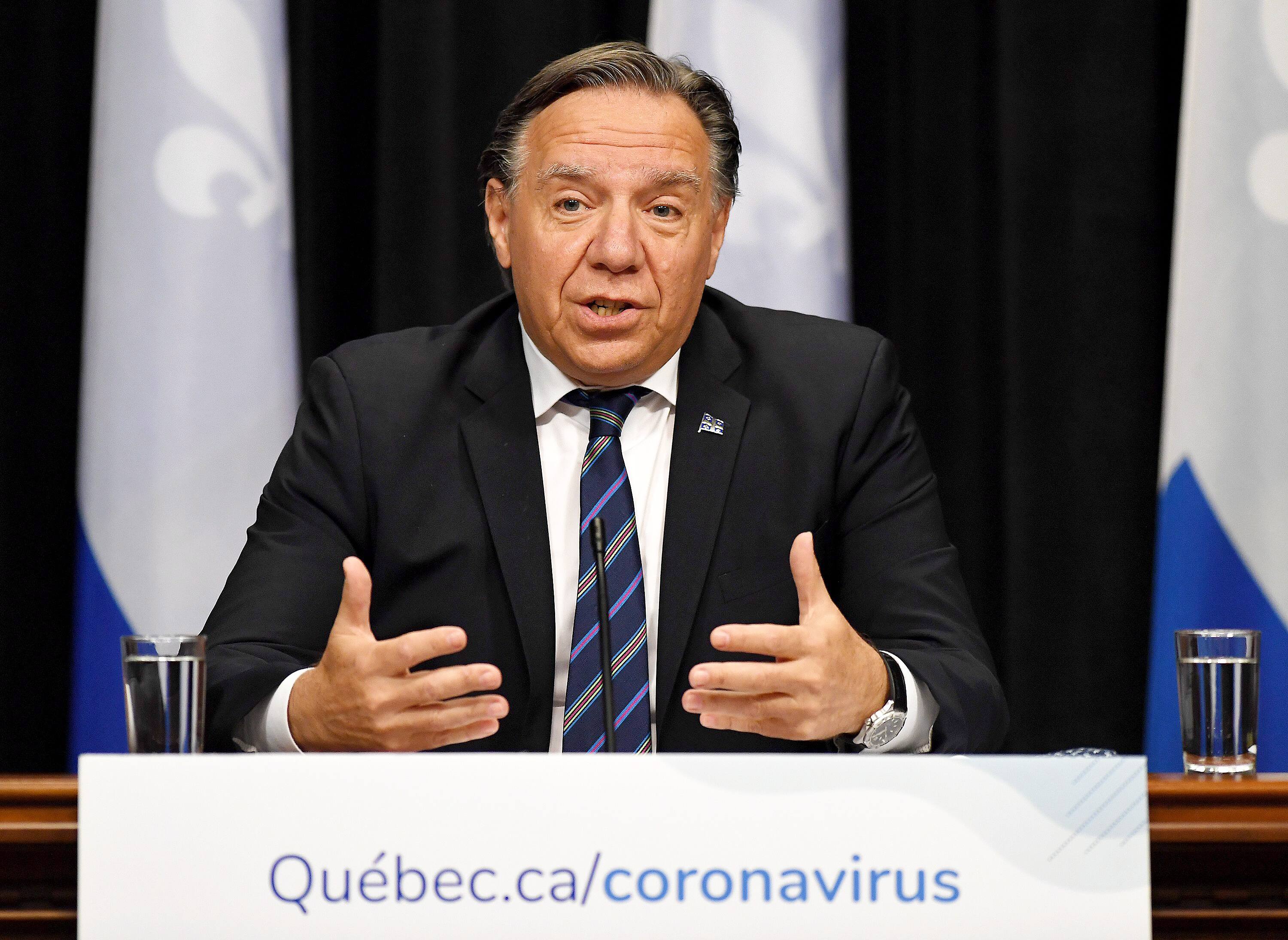Résultat négatif à la COVID: François Legault demeure tout de même en confinement | JDQ