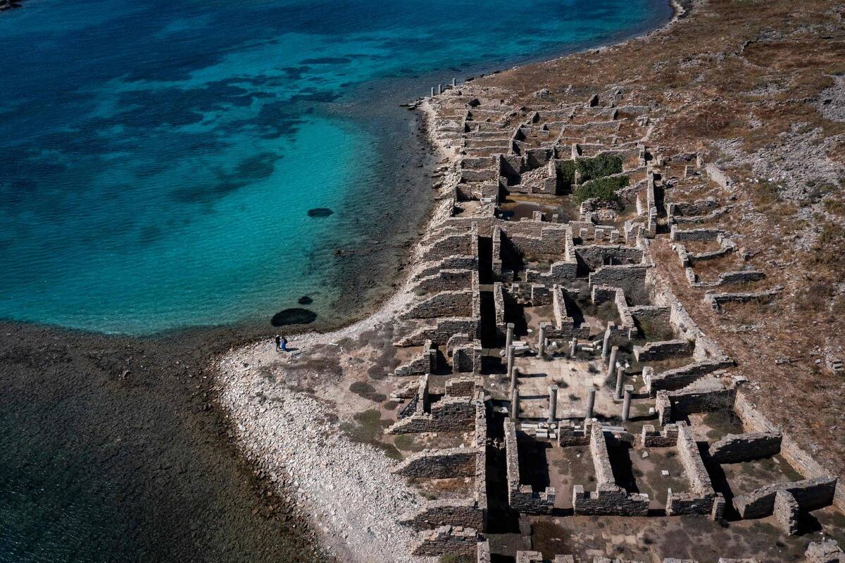 Un tr&eacute;sor de la Gr&egrave;ce antique s'enfonce et pourrait dispara&icirc;tre d'ici 50 ans