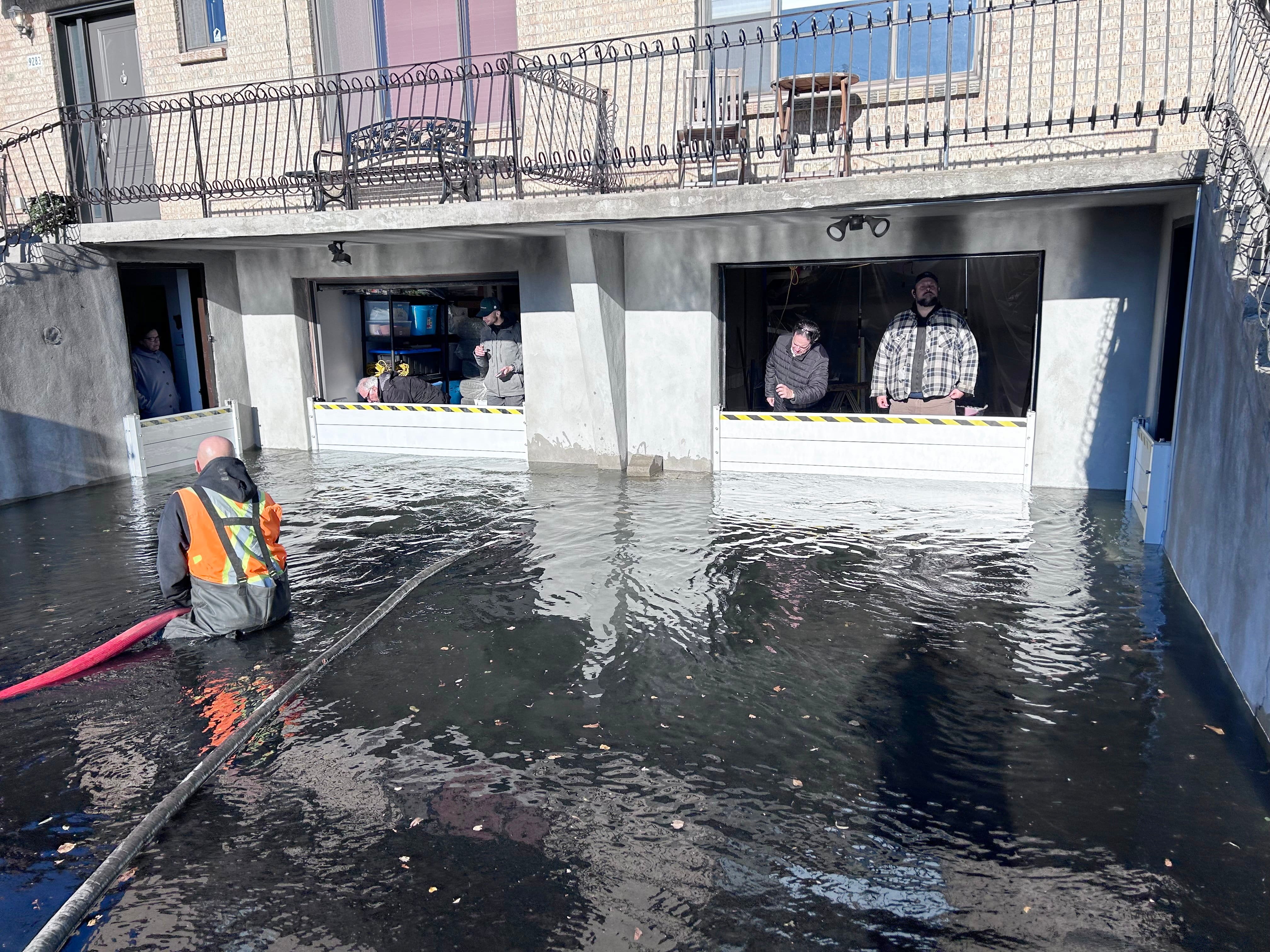 Montérégie : un entrepreneur lance une barrière anti-inondation accessible