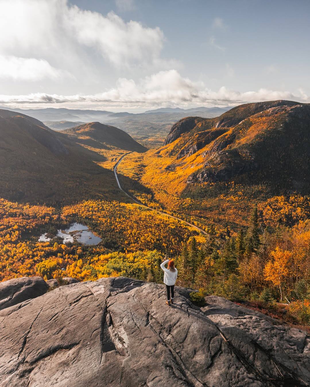 Une carte interactive pour les couleurs d'automne