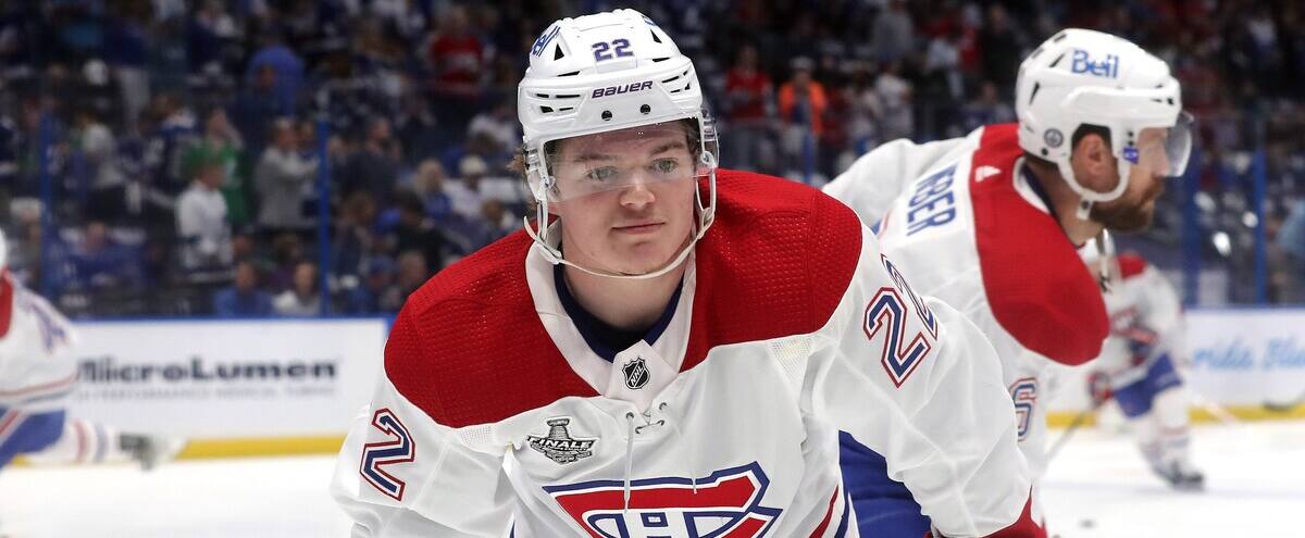 Cole Caufield déjà de retour à Montréal