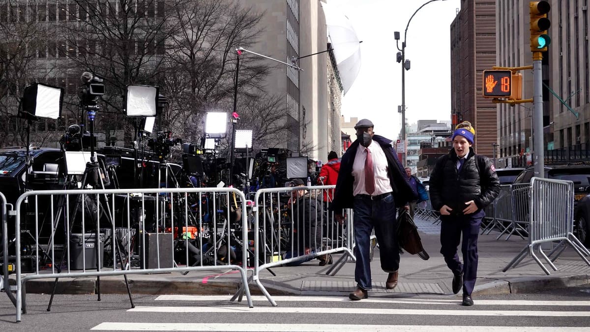 Journalists sell their place in line for a Donald Trump appearance for $10,000