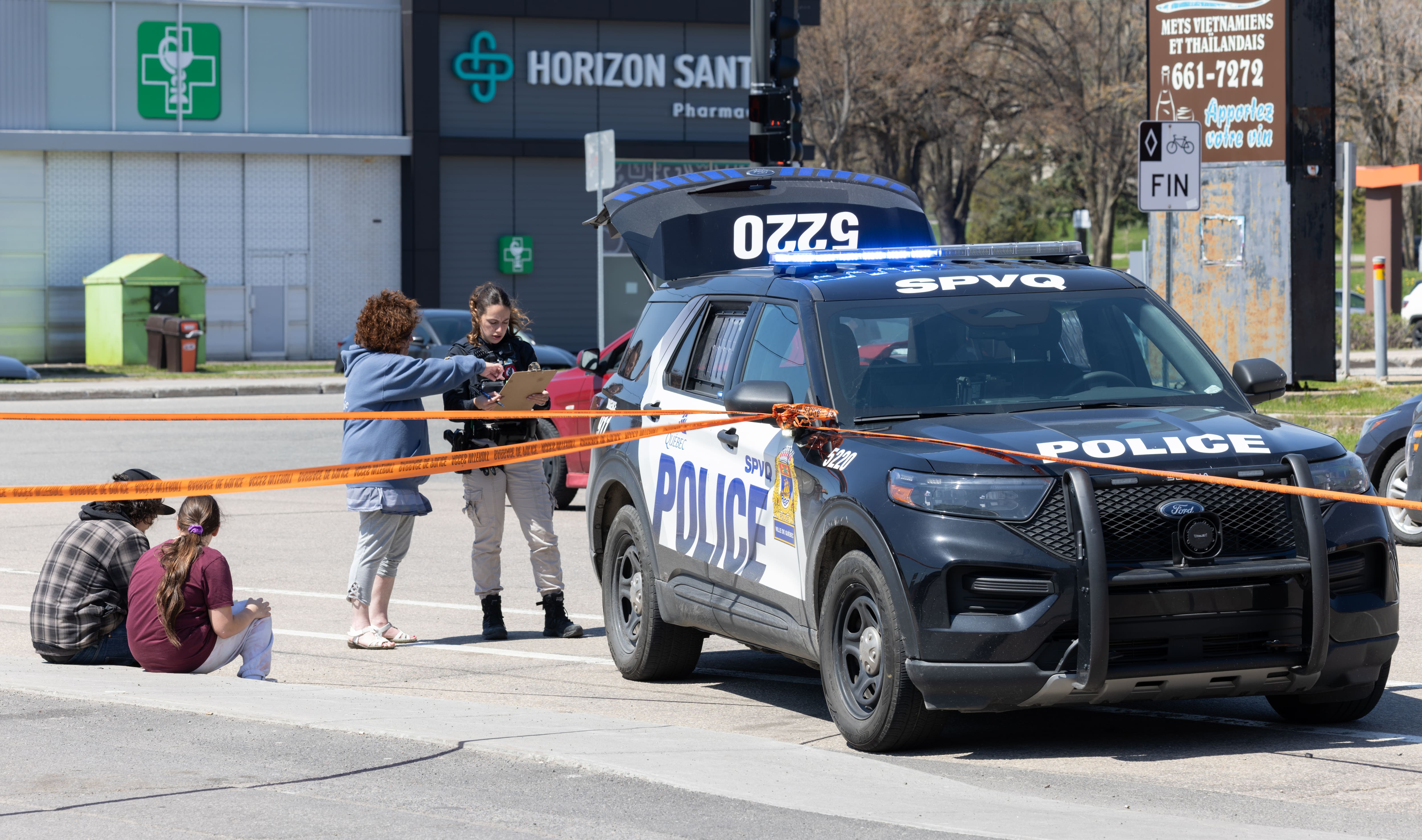 Un homme agressé à l'arme blanche dans un stationnement de Québec