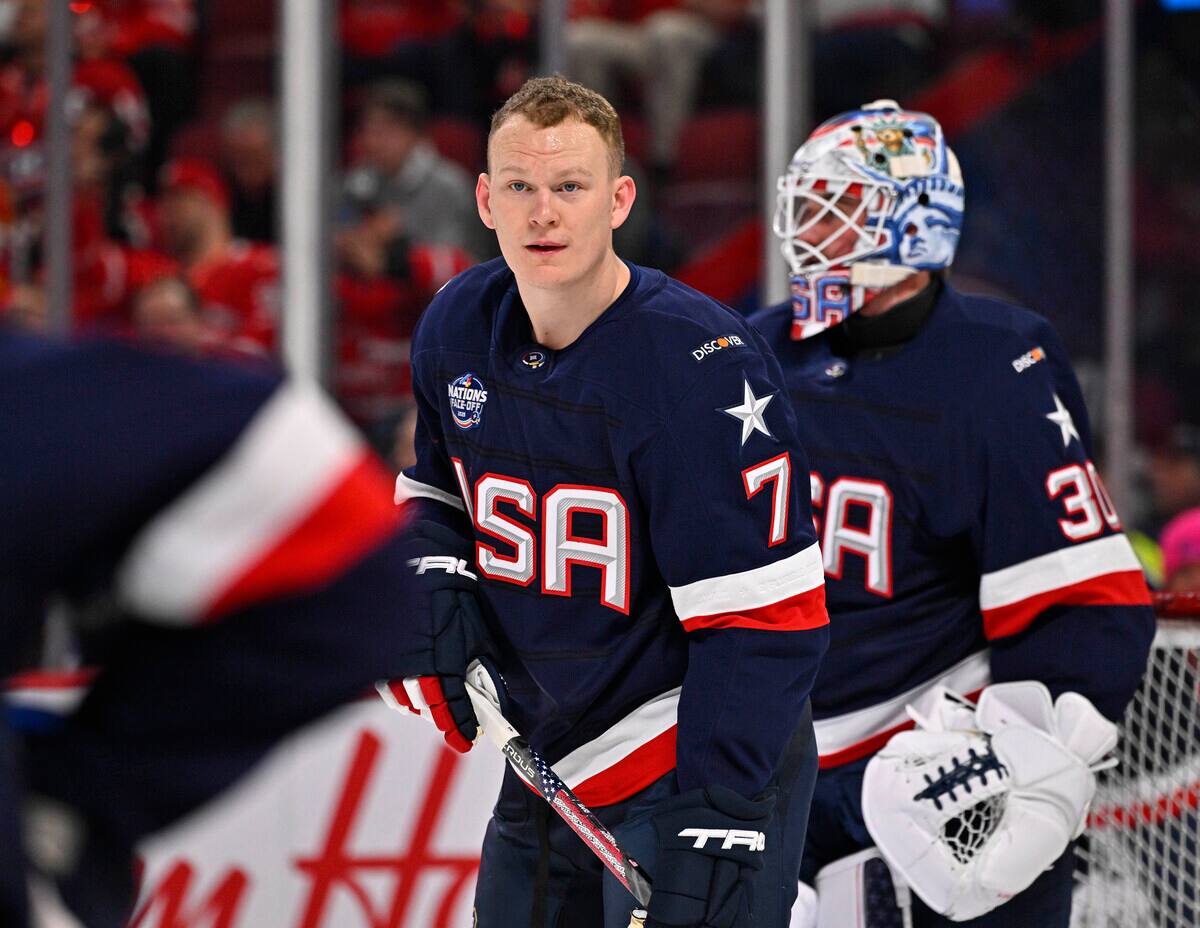 Au tour de Brady Tkachuk de tomber au combat