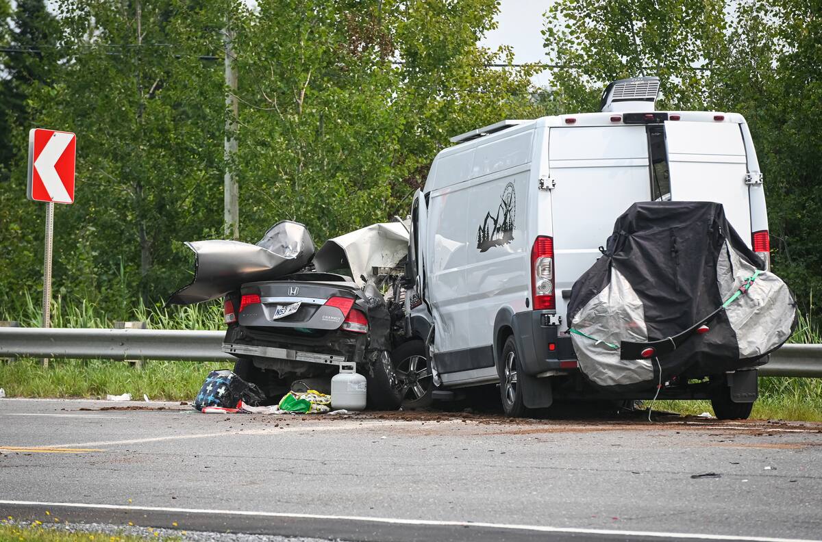 Montérégie: un muerto y dos heridos graves en una colisión extremadamente violenta