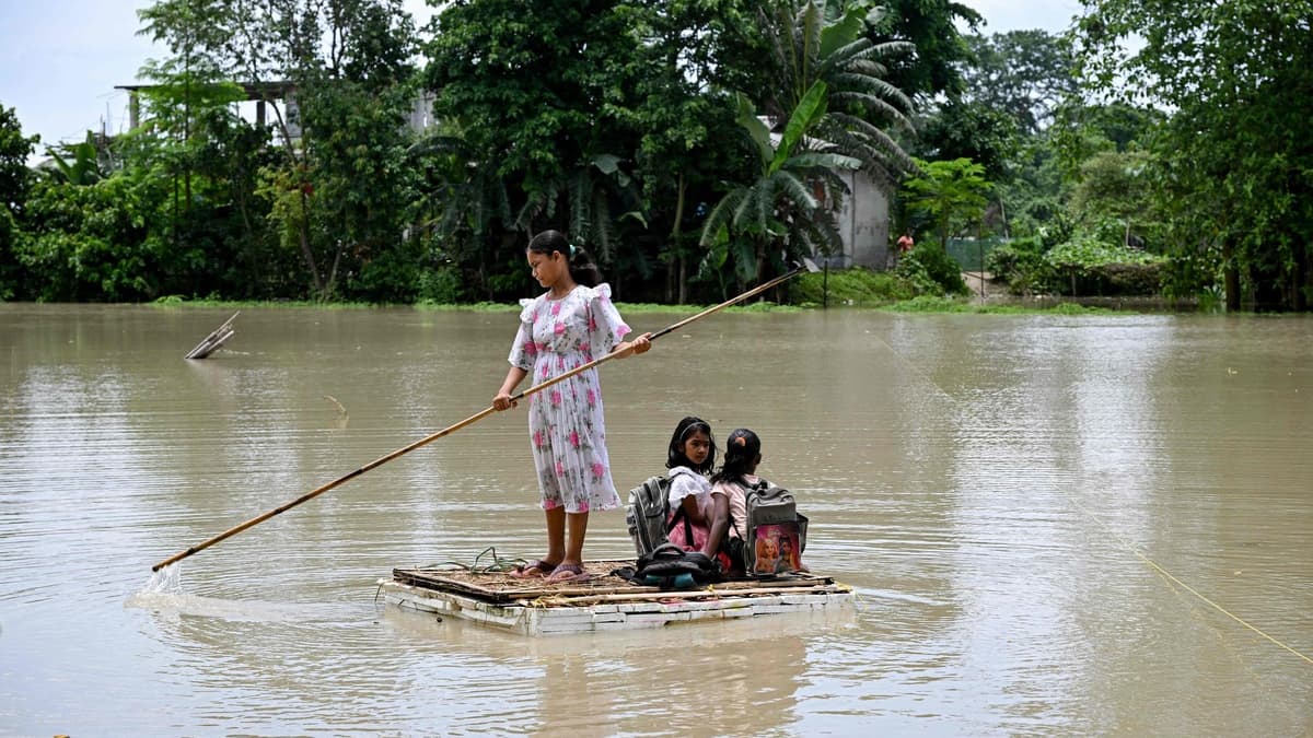 Inde: d'intenses orages de mousson provoquent des inondations et font dix morts