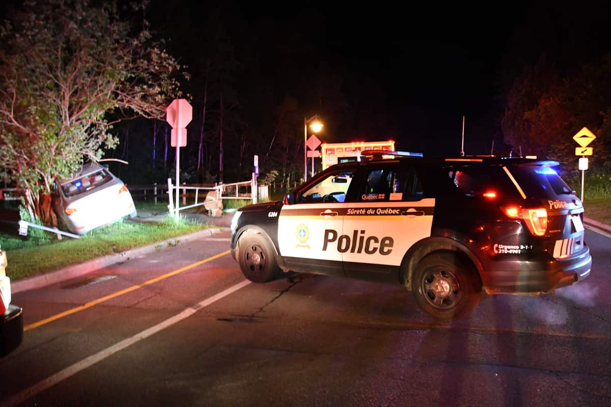 Véhicule volé à Stoneham des ados sans permis causent un accident JDQ