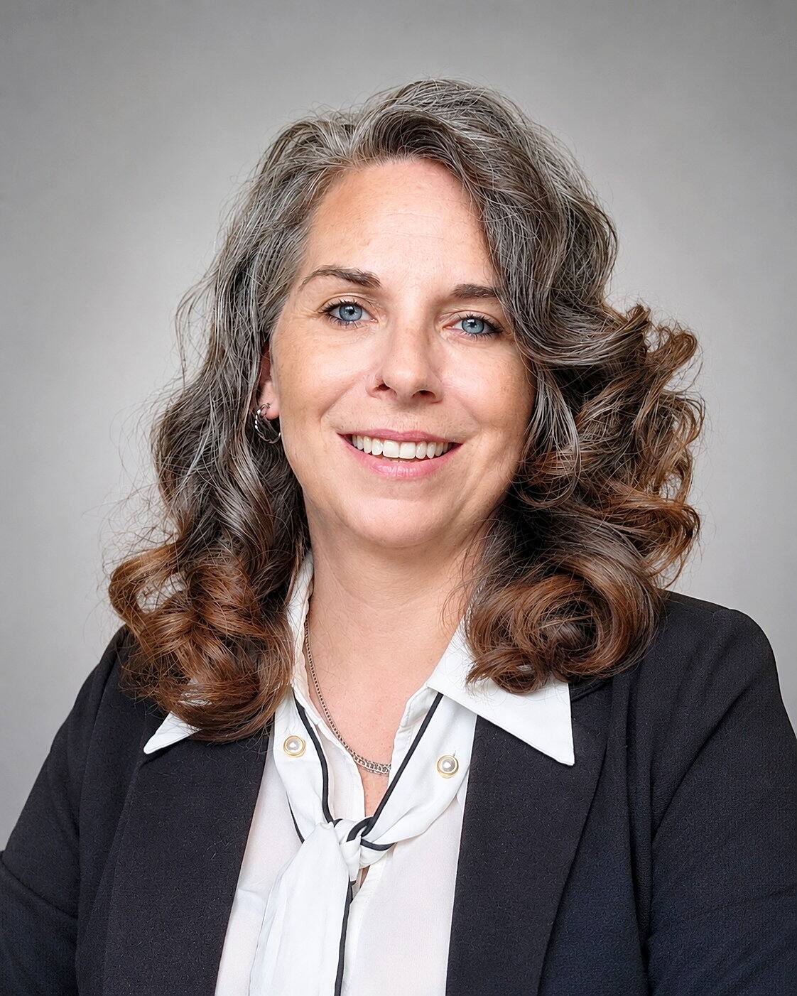 Cindie Soucy, présidente de la FIQ-Syndicat des professionnelles en soins infirmiers et cardiorespiratoires du Bas-Saint-Laurent.