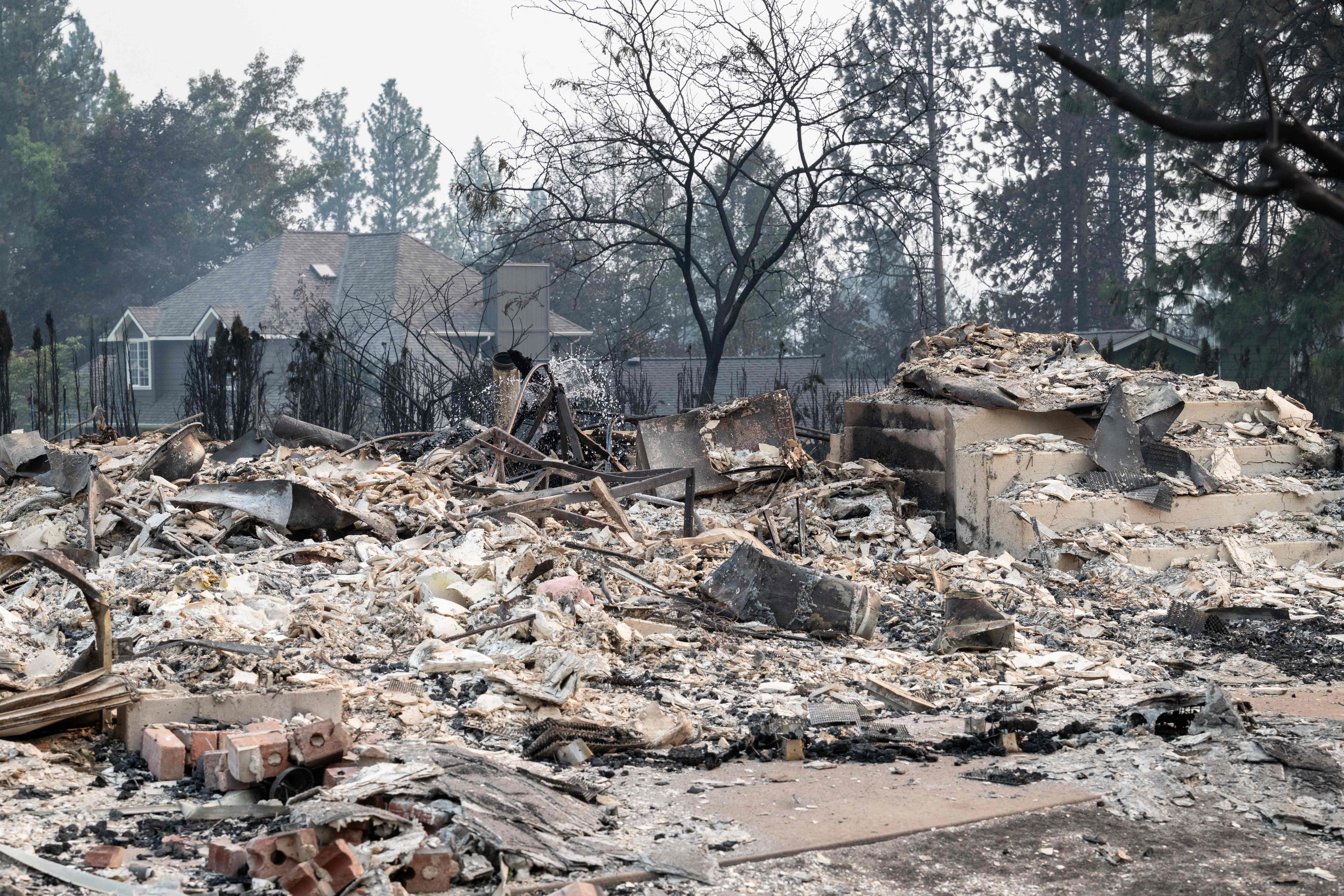 EN IMAGES | Une ville ravagée par les incendies dans l'État de Washington ressemble à une «zone de guerre»