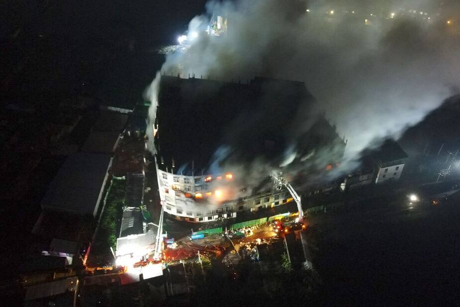 Image principale de l'article Plus de 50 morts dans un gigantesque incendie