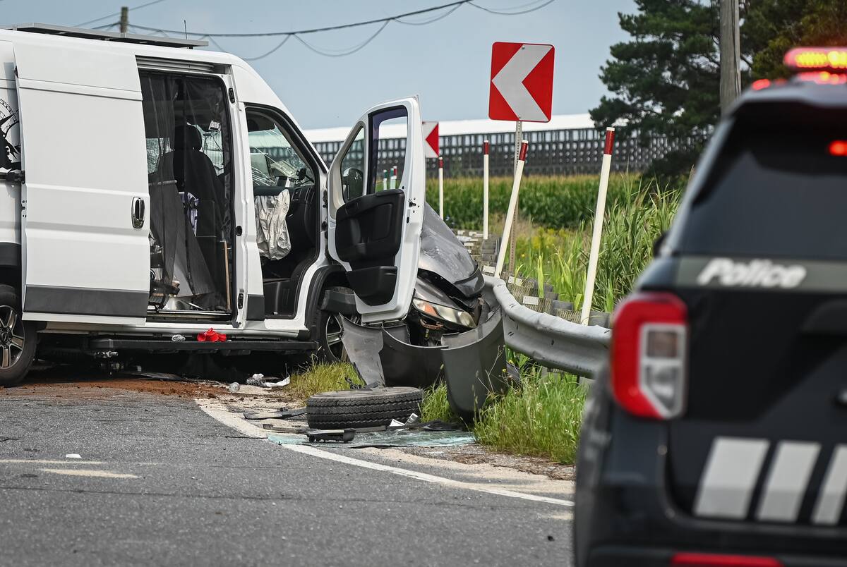 Montérégie: un muerto y dos heridos graves en una colisión extremadamente violenta