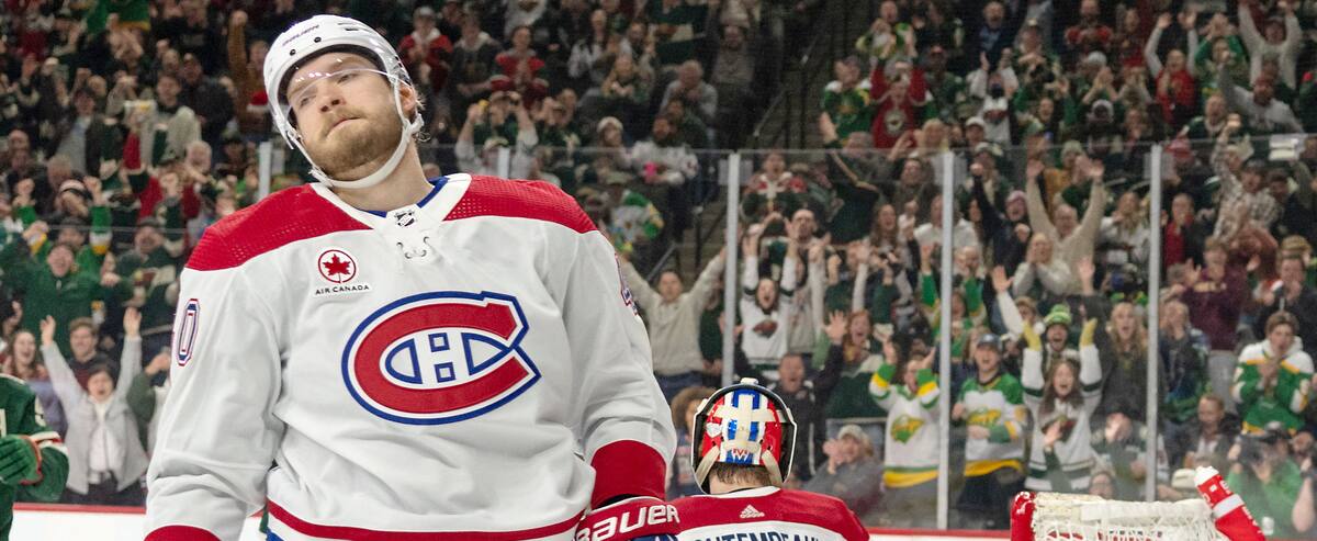 Contre le Wild, le Canadien s'est bien battu, mais il a perdu en raison d'un paquet d'occasions ratées