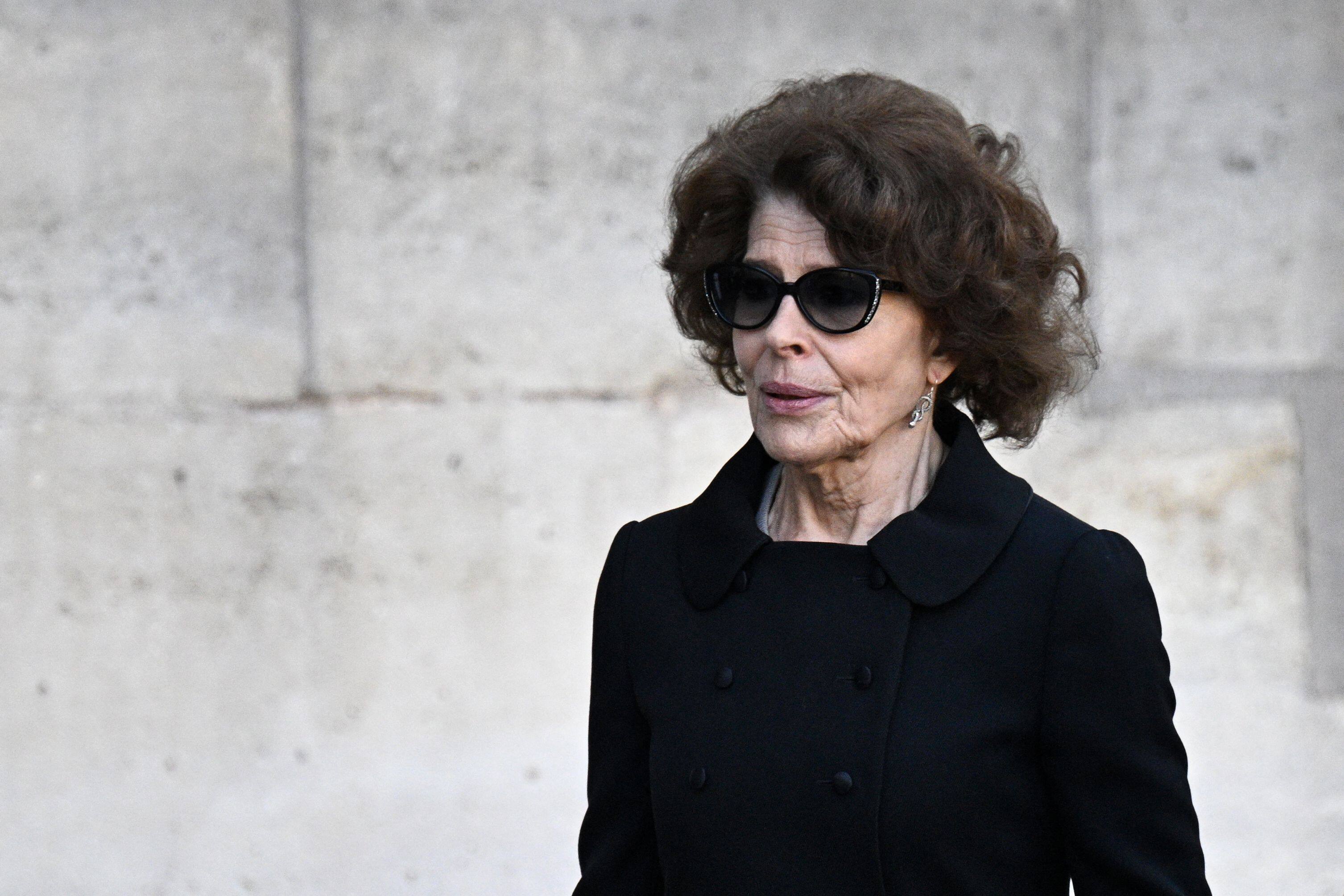 La comédienne Fanny Ardant