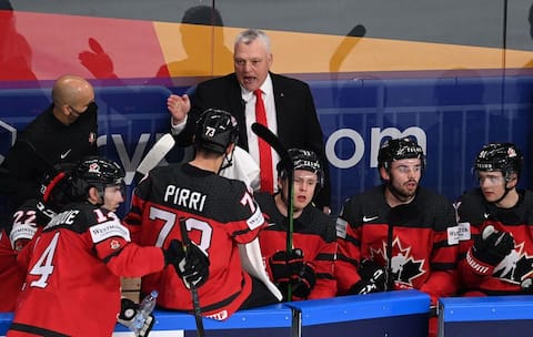 Canada lost to ... Bob Hartley and Latvia