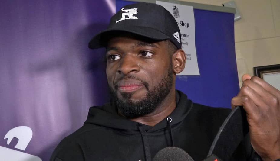 Image principale de l'article P.K. Subban: «La COVID m’a frappé très fort»