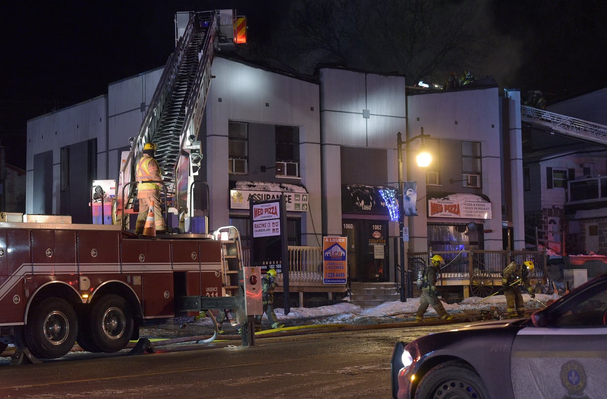 Sainte-Ad&egrave;le: un incendie suspect jette deux personnes &agrave; la rue