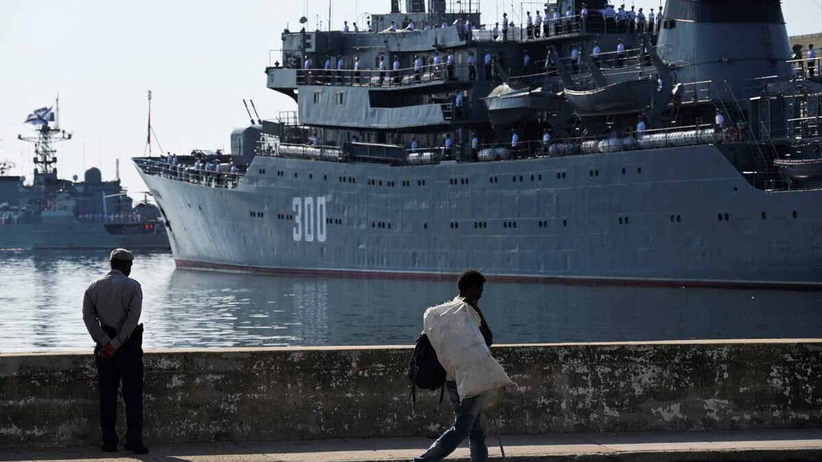 In pictures | New Russian military ship makes stop in Cuba In pictures | New Russian military ship makes stop in Cuba