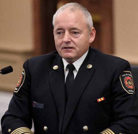 Christian Paradis, Director of the Fire Service