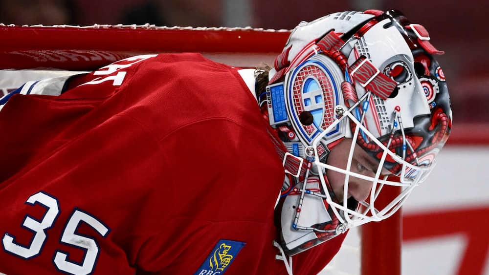 Montembeault plus utile que tous les gardiens sauf Hellebuyck, selon un nouveau modèle