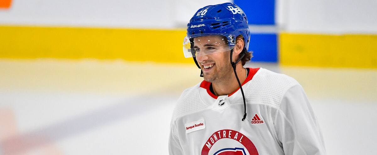 Wideman à la patinoire du coin