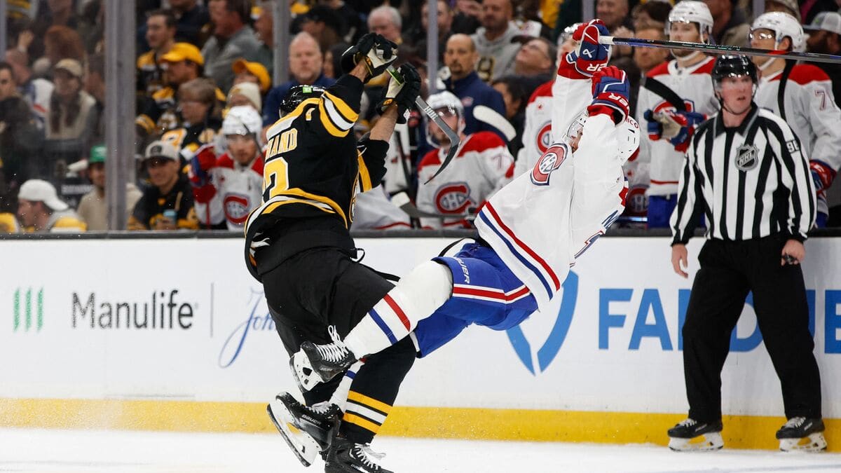 Le Canadien renversé par les Bruins