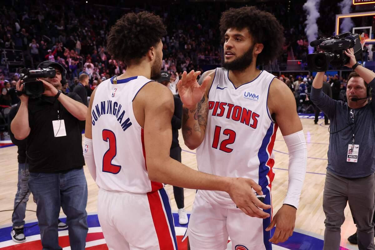 NBA les Pistons de Detroit mettent fin à une séquence de 28 défaites